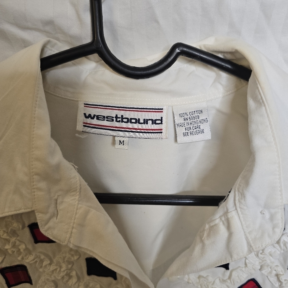 Westbound Button Up Blouse - Picture 2 of 3